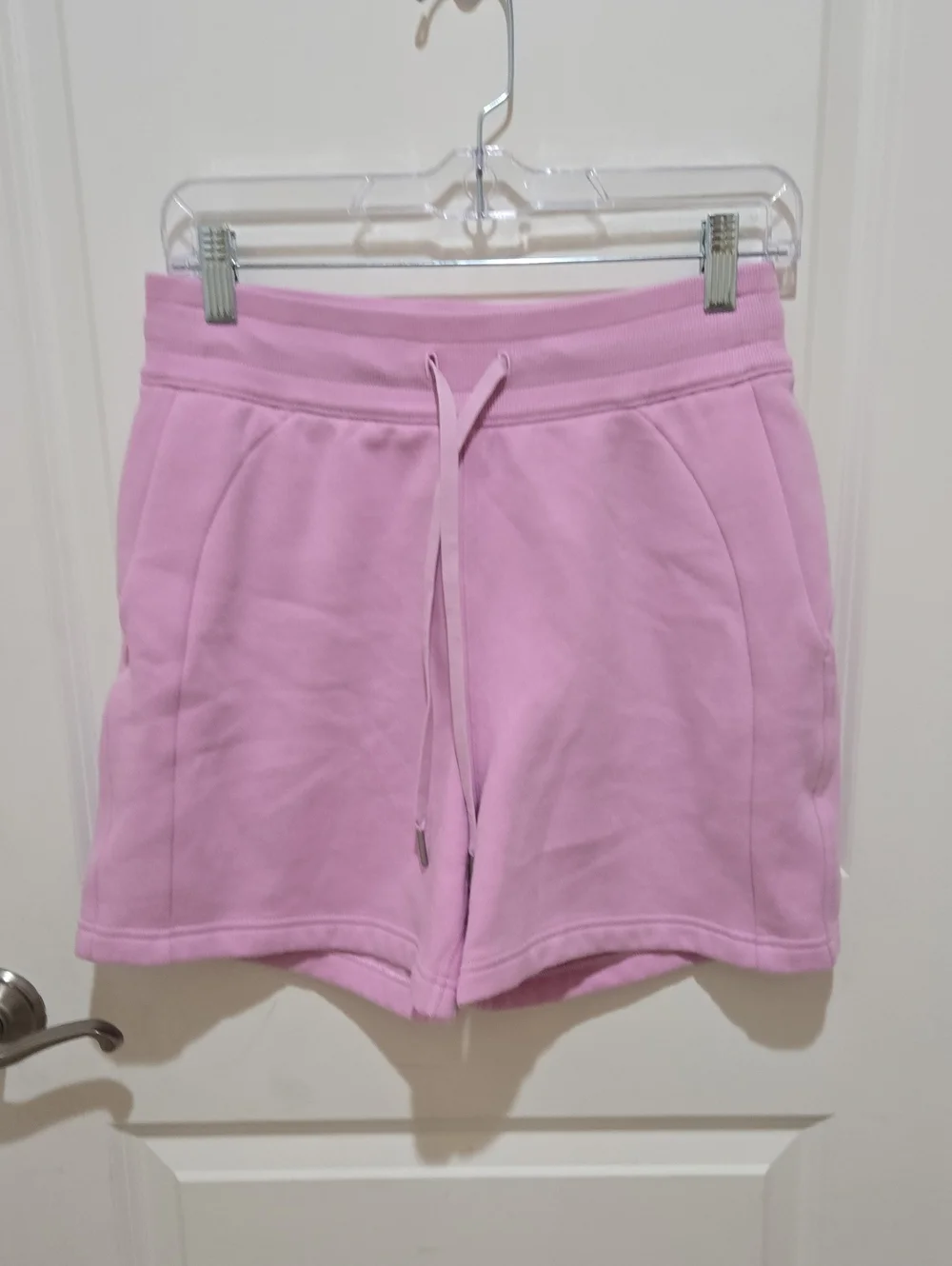 lululemon athletica Light Pink Drawstring Athletic Shorts